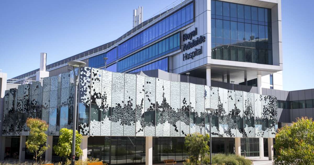 Building of the Royal Adelaide Hospital