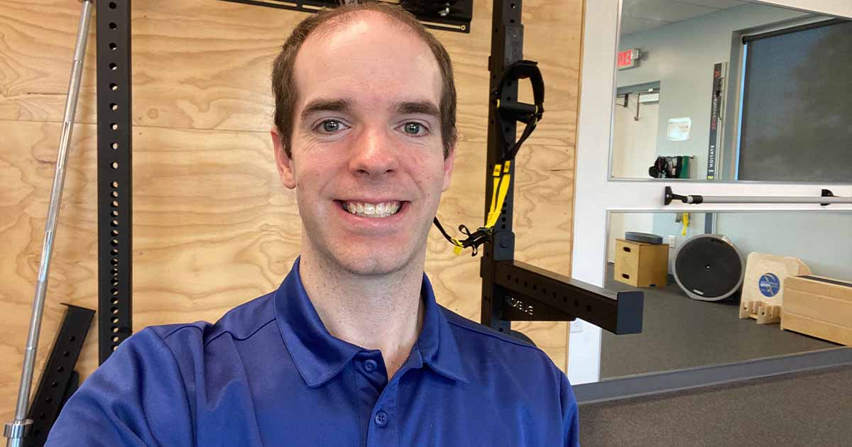 Matt Mastenbrook, DPT, of Baylor Scott & White Institute for Rehabilitation
