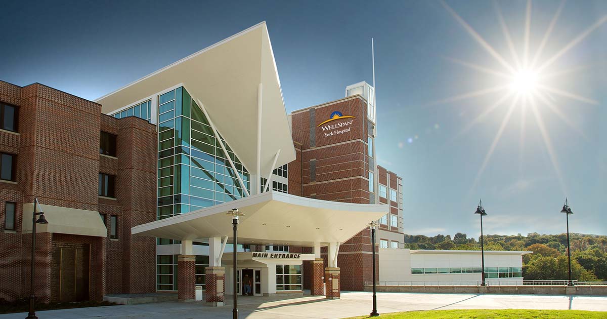 Main entrance at WellSpan Health