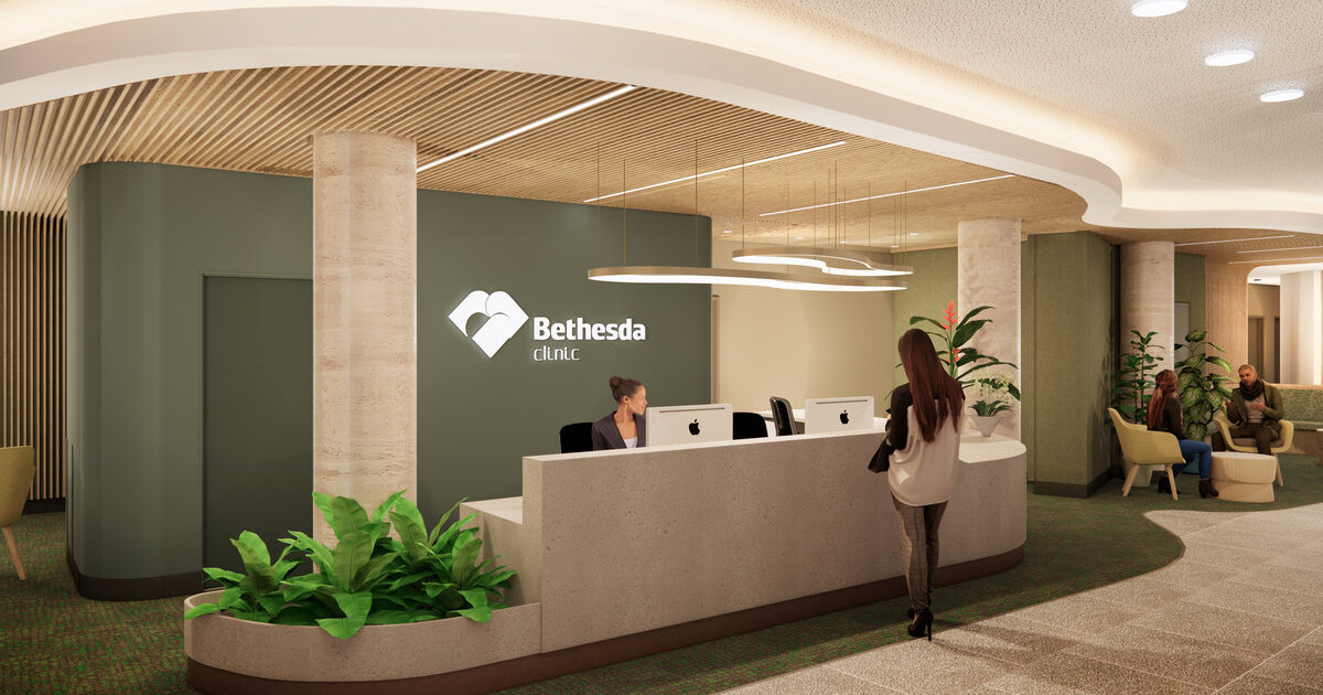 An artist's impression of the Bethesda Health Care's new mental health clinic in Cockburn, Perth