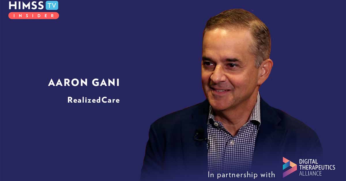 Aaron Gani at RealizedCare_Digital Therapeutics Alliance Summit