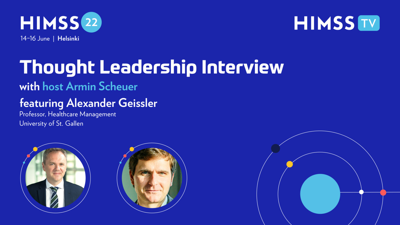 Prof. Alexander Geissler from the University of St. Gallen and Armin Scheuer