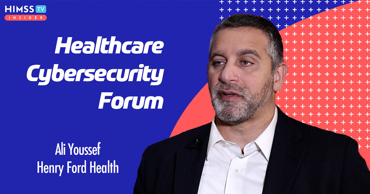 Ali Youssef, a cybersecurity director at Henry Ford Health.