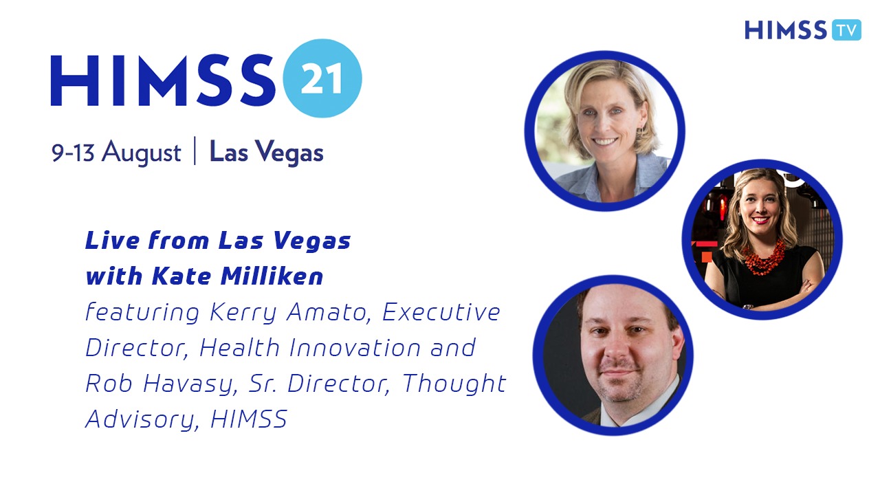HIMSS' Rob Havasy and Kerry Amato
