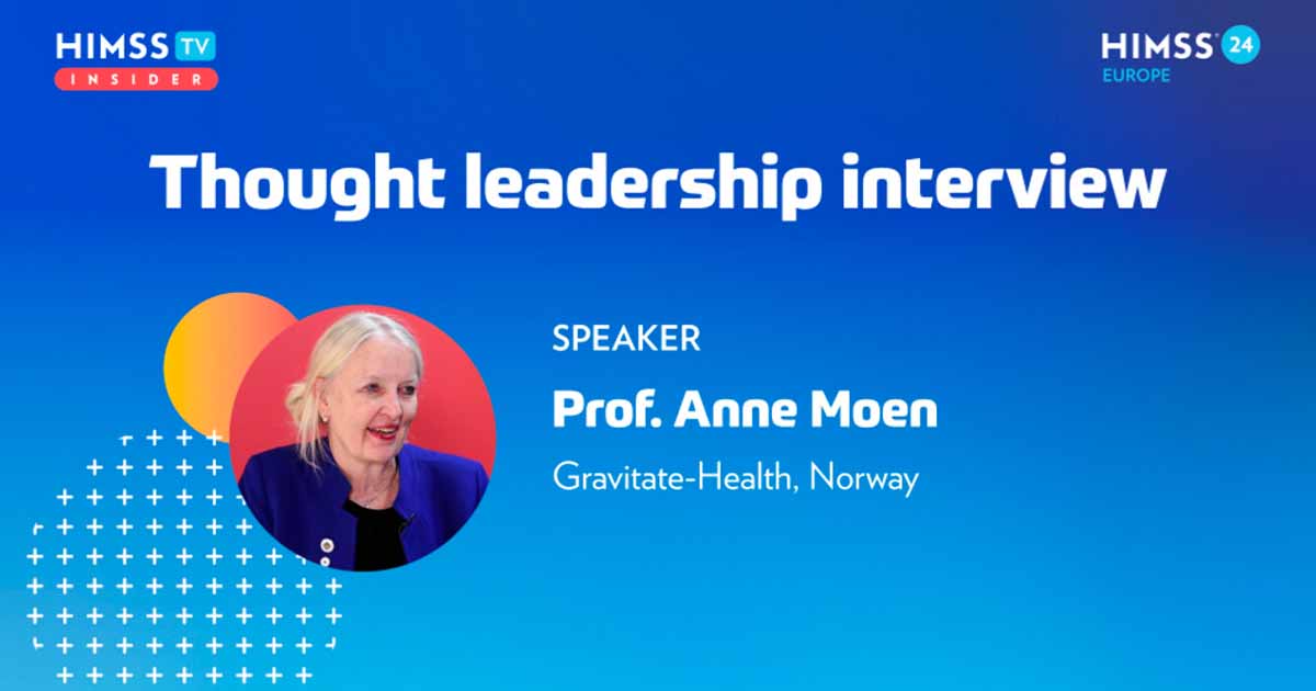 Anne Moen at Gravitate-Health_HIMSS24 Europe