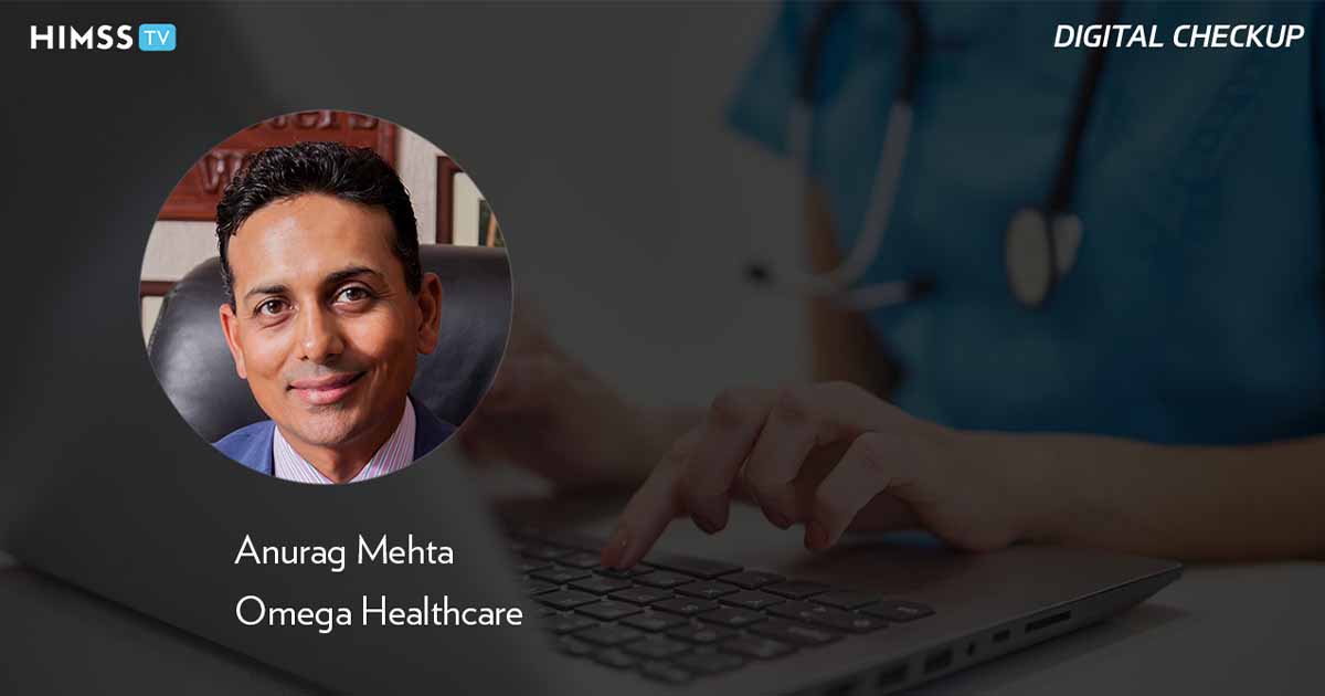 Anurag Mehta at Omega Healthcare_Physician working on laptop Photo by Dzonsli/E+/Getty Images