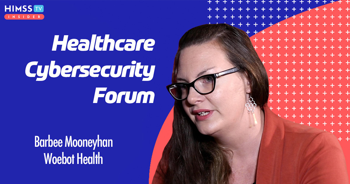 Barbee Mooneyhan, VP of security, IT and privacy at Woebot Health.