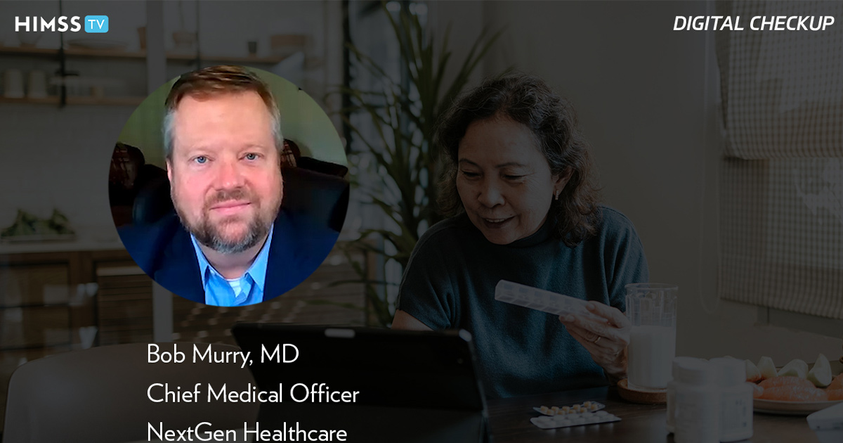 Dr. Robert Murry, NextGen Healthcare_Telehealth visit by Erdark/E+/Getty Images