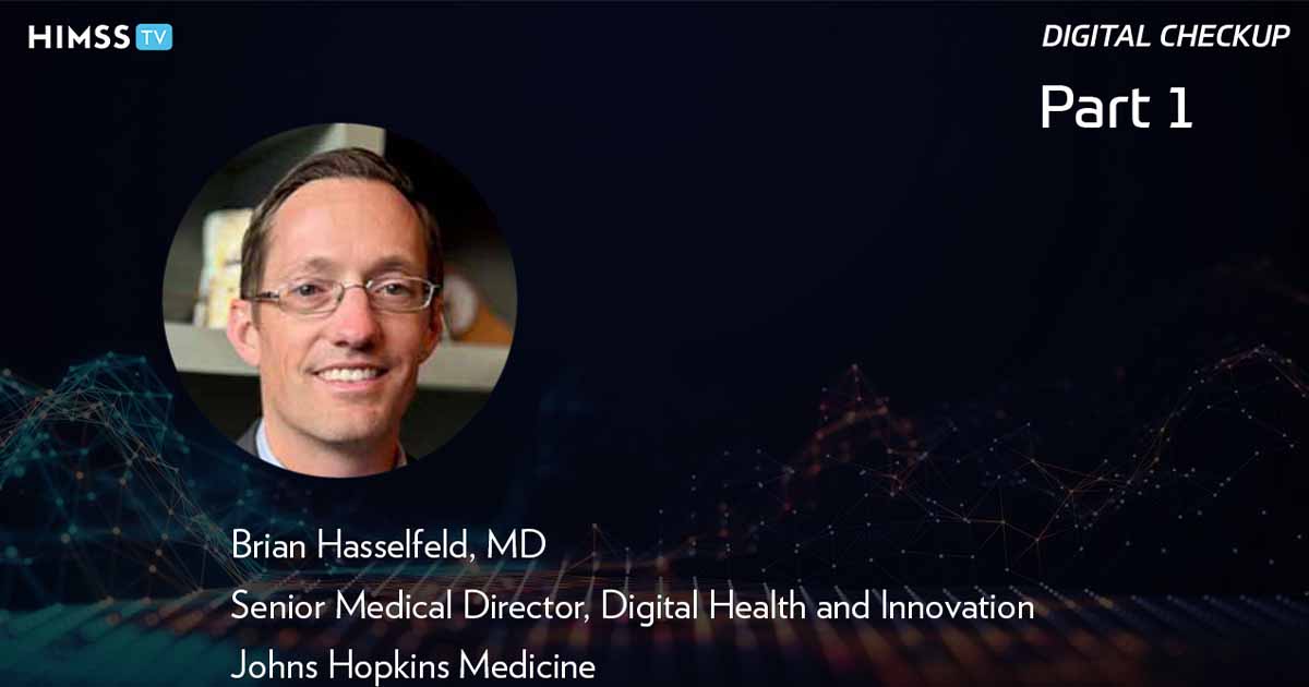 Dr. Brian Hasselfeld at Johns Hopkins Medicine Part 1_ AI concept with dots and lines Photo by your_photo/iStock/Getty Images Plus