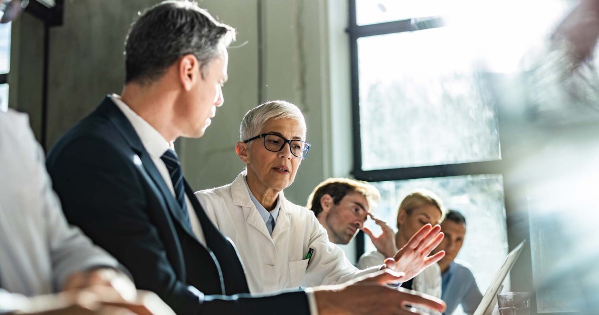 Healthcare CIO with other healthcare executives