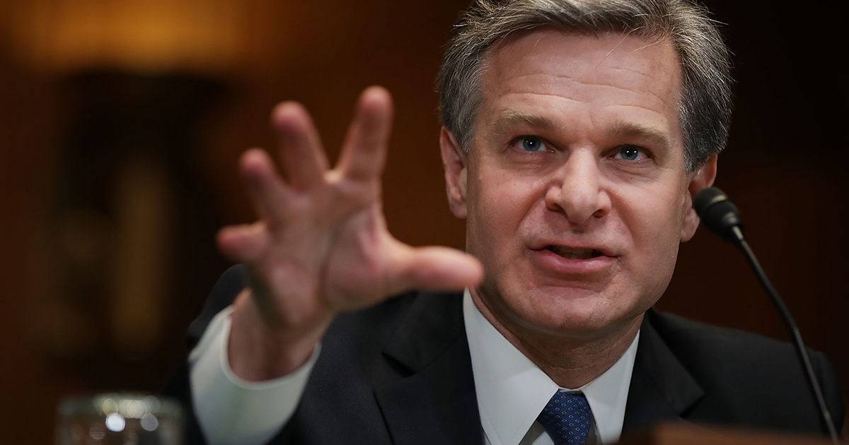 FBI Director Christoper Wray