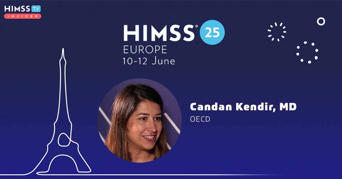 Dr Candan Kendir, OECD_HIMSS25 Europe