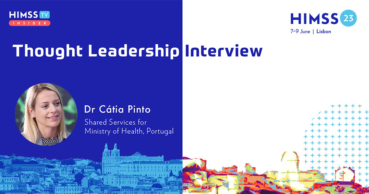 Dr Cátia Pinto, international affairs unit coordinator at SPMS in Portugal
