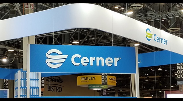 Cerner booth at conference