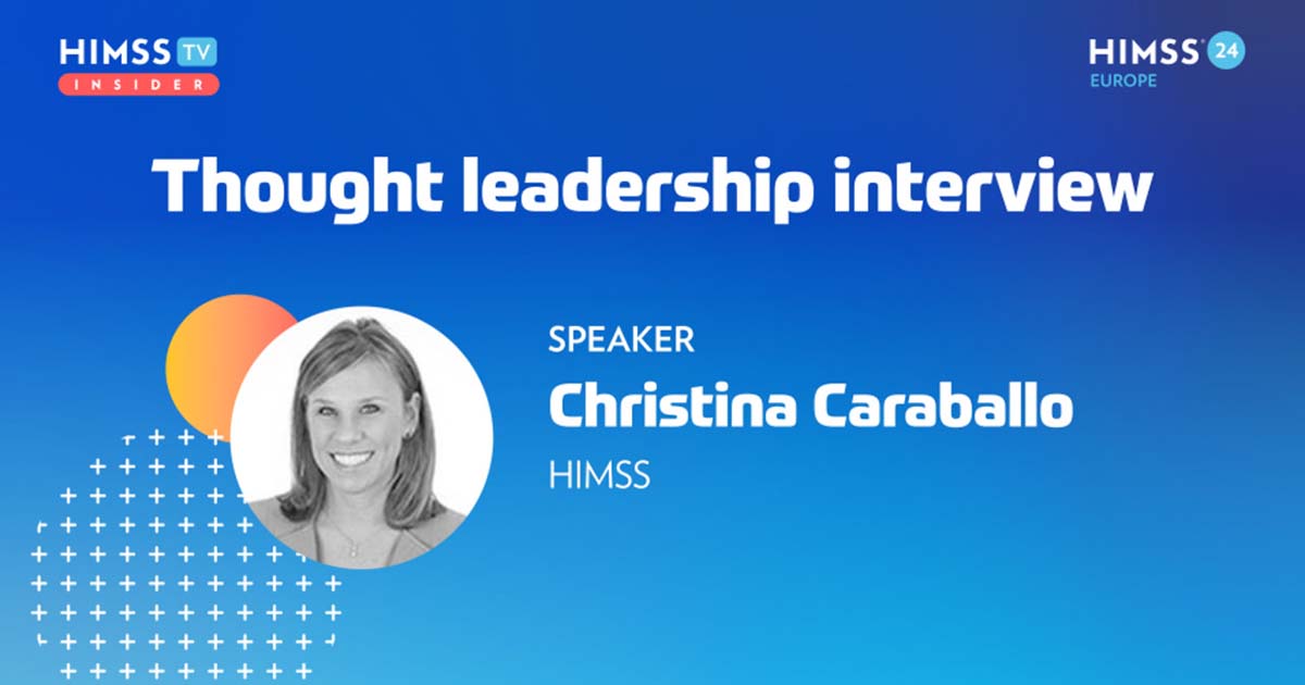 Christina Caraballo at HIMSS_HIMSS24 Europe