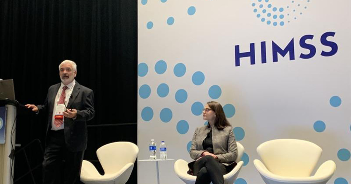 Johnathan Coleman, chief information security officer, and Zoe Barber, policy director, at The Sequoia Project