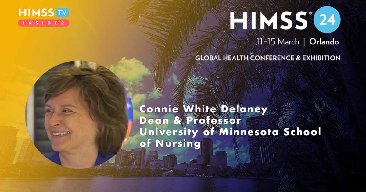 Connie White Delaney at University of Minnesota School of Nursing_Palm trees and skyscrapers in Orlando Photo by Gabriele Maltinti/iStock/Getty Images Plus