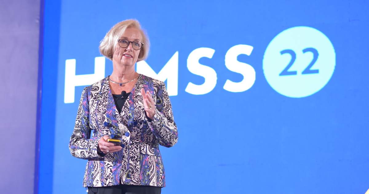 Dr Anne Snowdon, Chief Scientific Research Officer at HIMSS Analytics