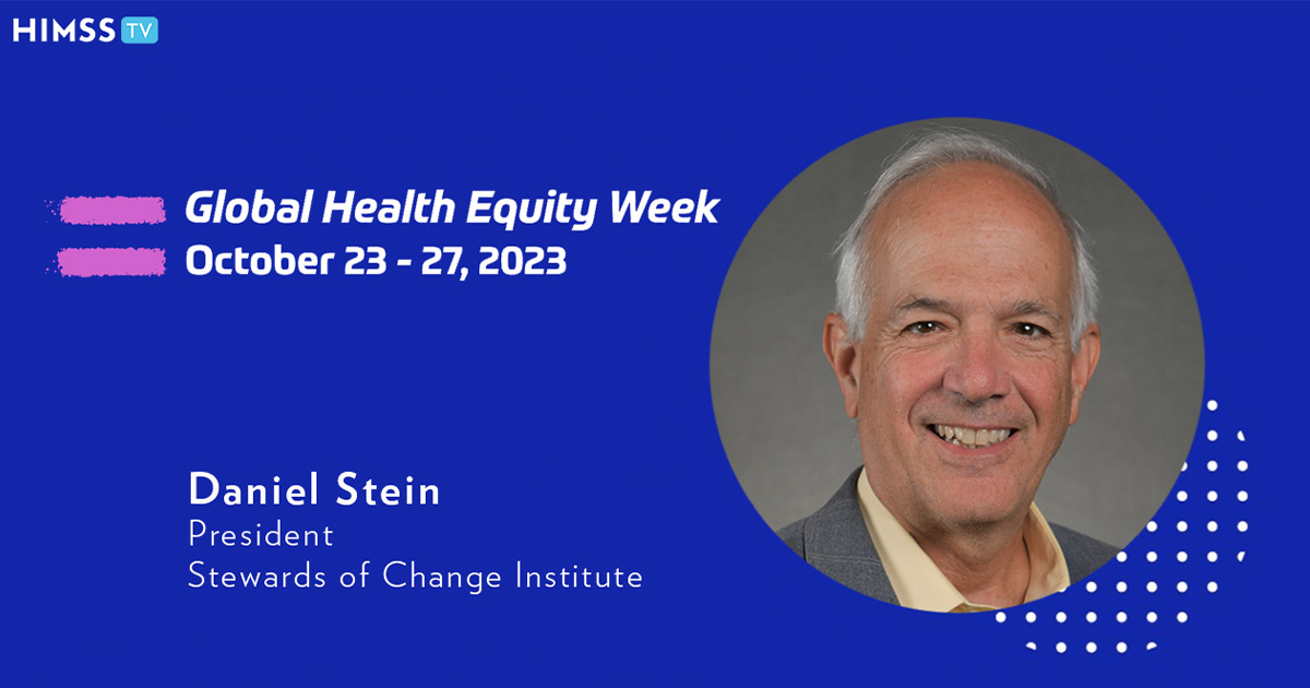 Daniel Stein, president of Stewards of Change Institute.