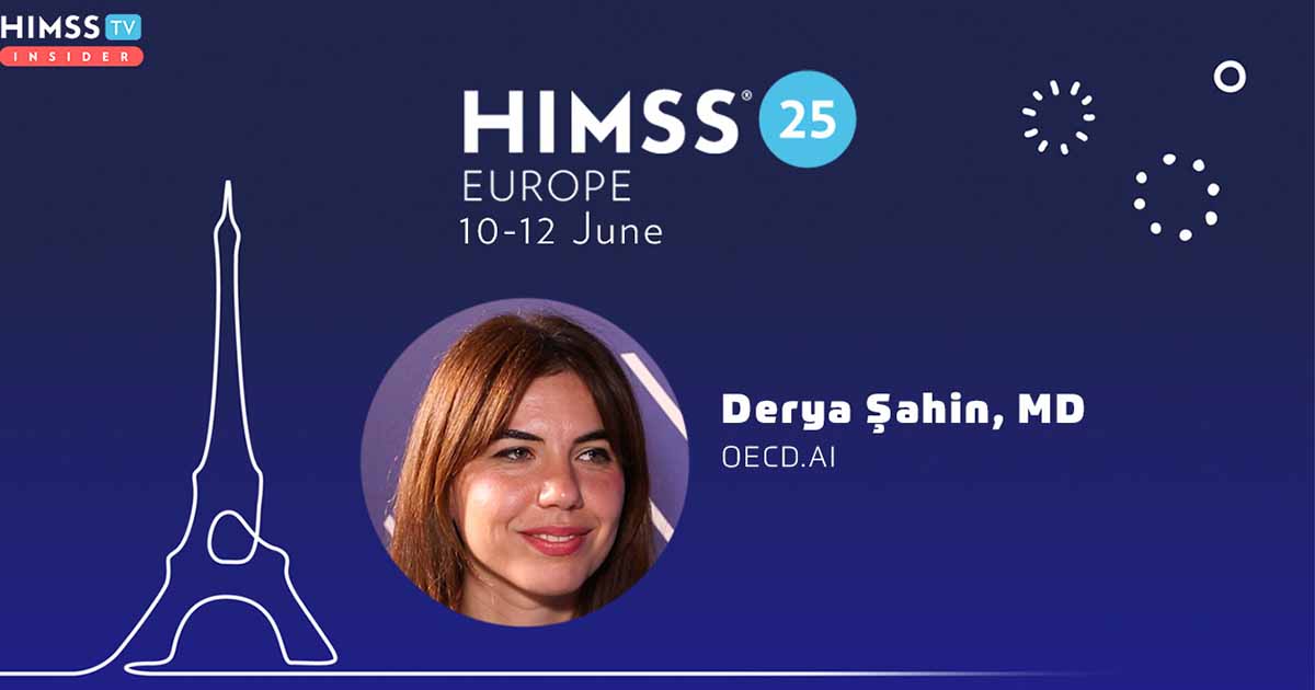 Derya Sahin, OECD_HIMSS25 Europe