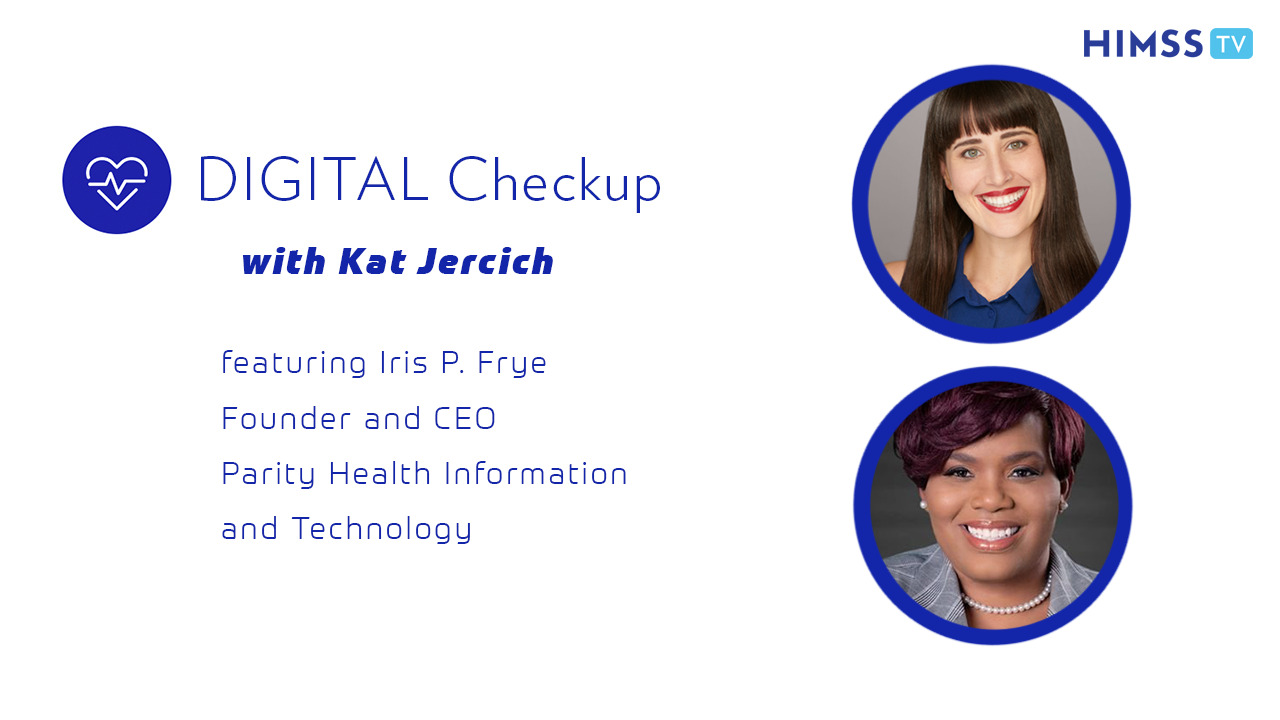 Iris Frye, CEO and founder of Parity Health IT and Kat Jercich