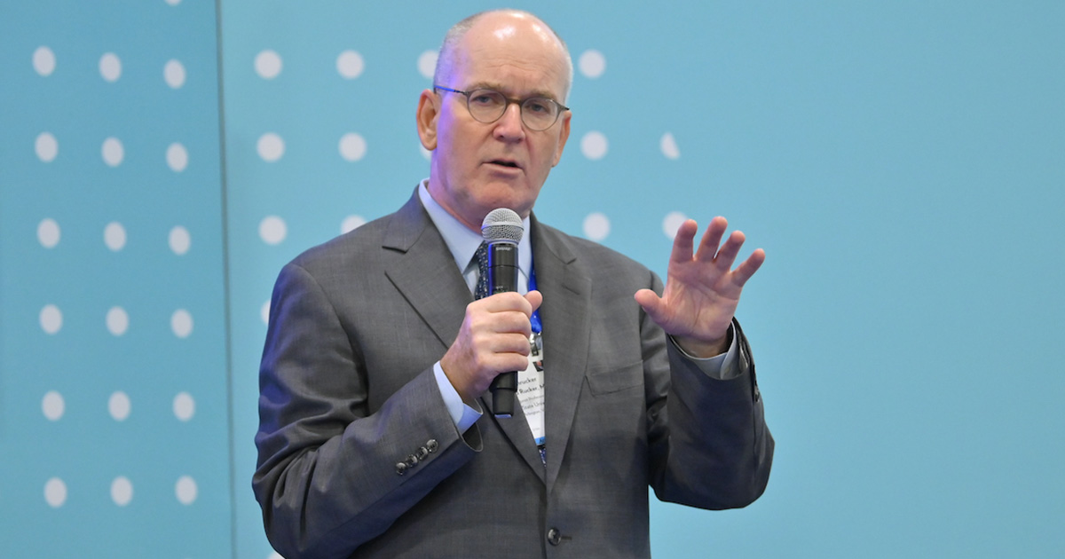 Dr. Don Rucker, former National Coordinator for Health IT, discusses interoperability at HIMSS Global Health Conference & Exhibition