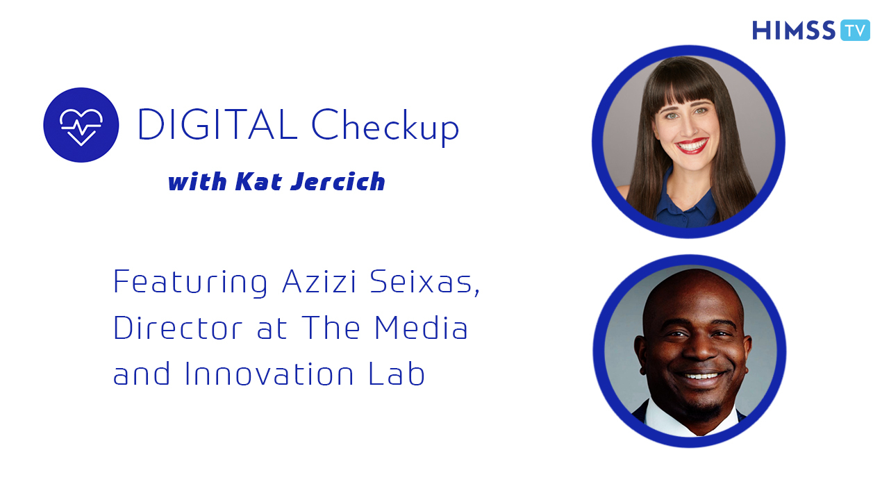 Director of the Media and Innovation Lab at the University of Miami Miller School of Medicine, Dr. Azizi Seixas and Kat Jercich