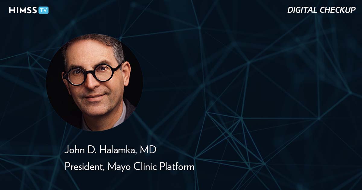 Dr. John Halamka, Mayo Clinic_Abstract polgonal shapes by Ihor Tsyvinskyi/Getty Images