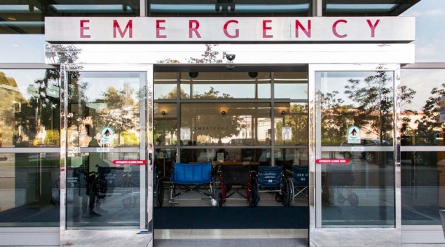 Emergency room entrance