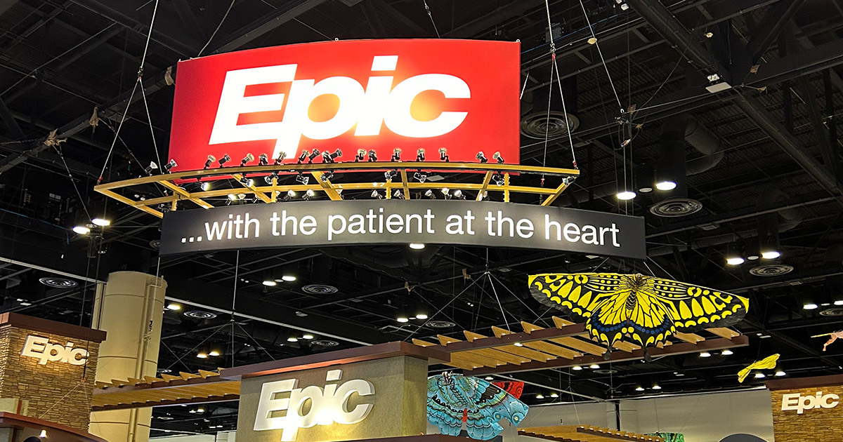Epic Booth at HIMSS24