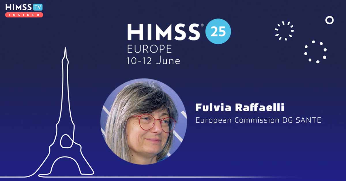 Fulvia Raffaelli, DG SANTE, European Commission_HIMSS25 Europe
