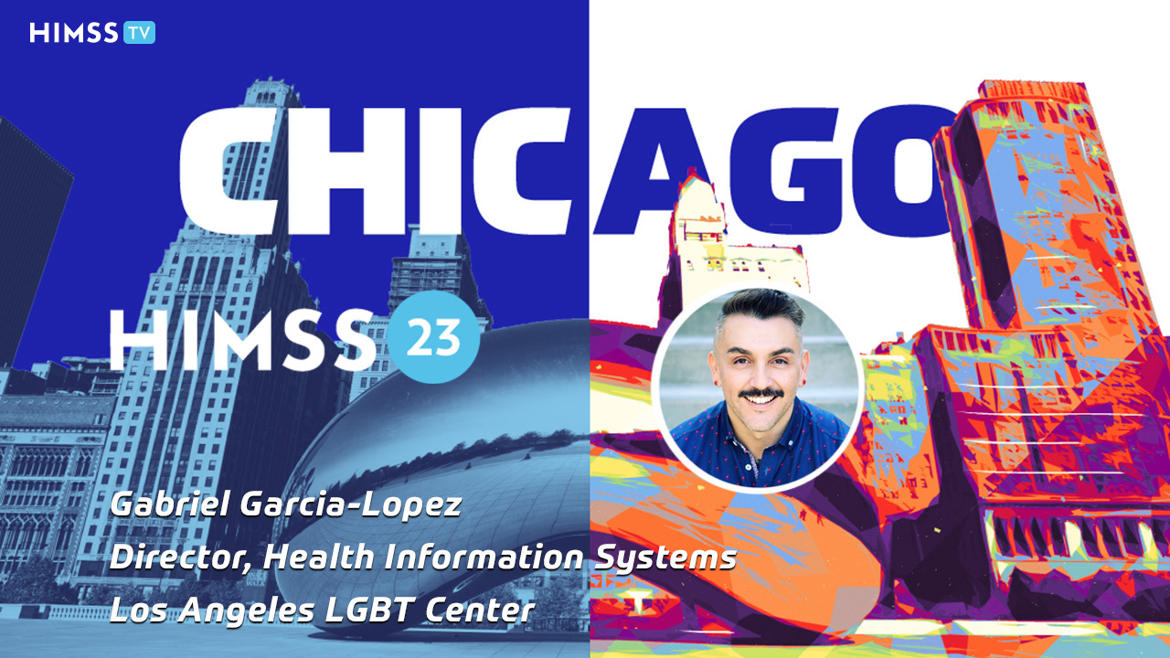 Gabriel Garcia-Lopez, health information systems director for the Los Angeles LGBT Center.