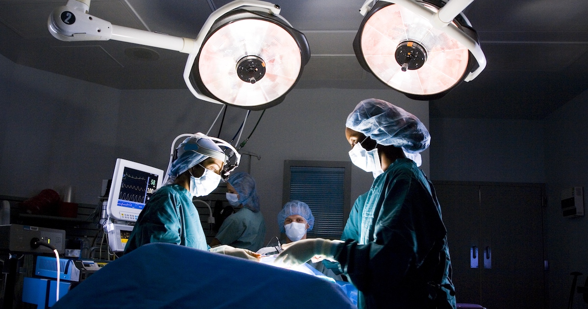 Surgical operations for robotic surgery shown