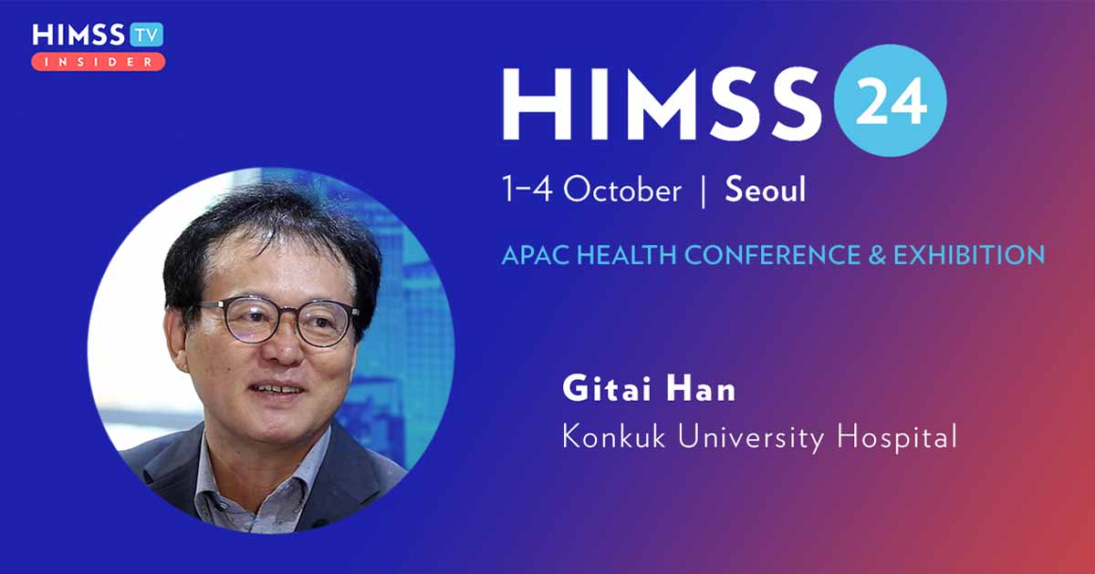 Gitai Han at Konkuk University Hospital_HIMSS24 APAC