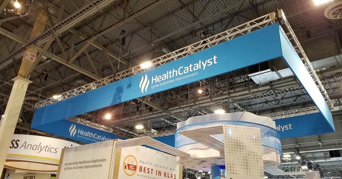 The Health Catalyst booth