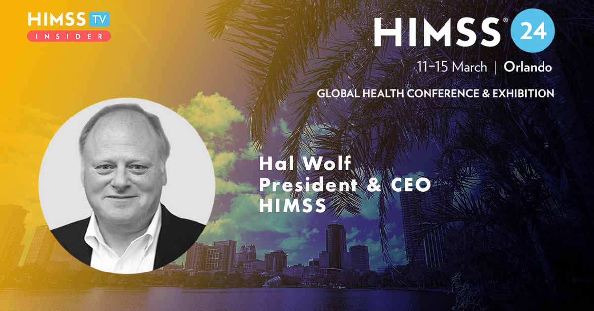 Hal Wolf at HIMSS_Palm trees and skyscrapers in Orlando Photo by Gabriele Maltinti/iStock/Getty Images Plus