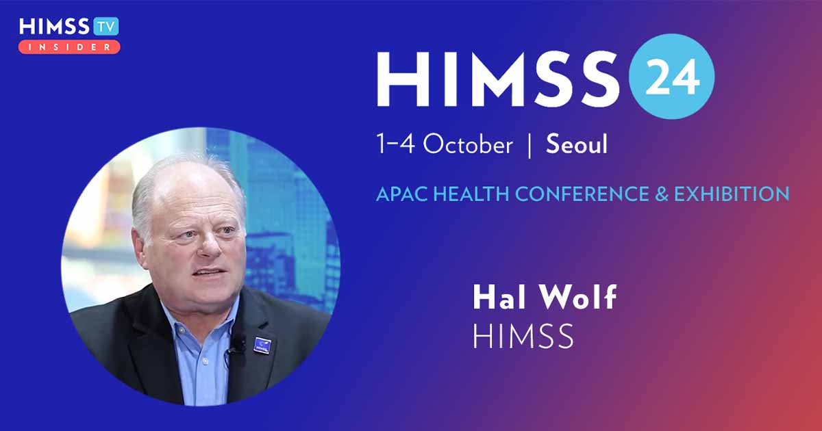 Hal Wolf at HIMSS_HIMSS24 APAC