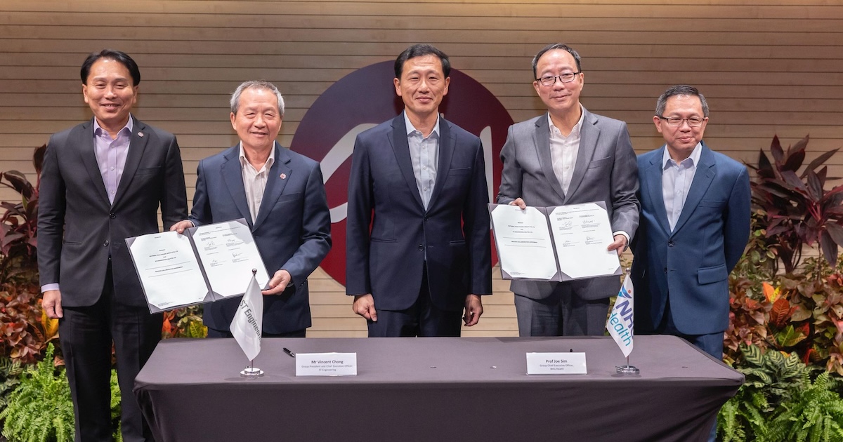 NHG Health and ST Engineering sign a collaboration agreement to enhance its command centre