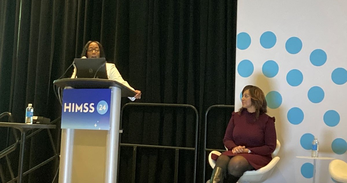 Dr. Denise Hines and Shirelle King of Georgia Health Information Network