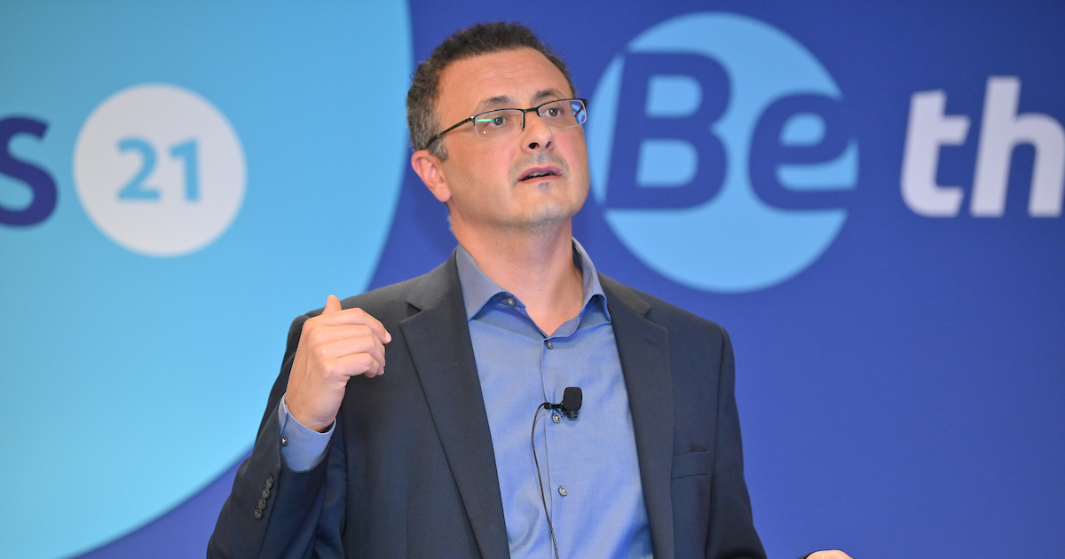 Mehmet Yavuz at HIMSS 21