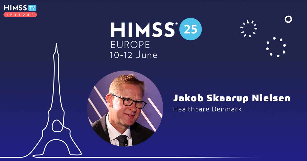 Jakob Skaarup Nielsen, Healthcare Denmark_HIMSS25 Europe