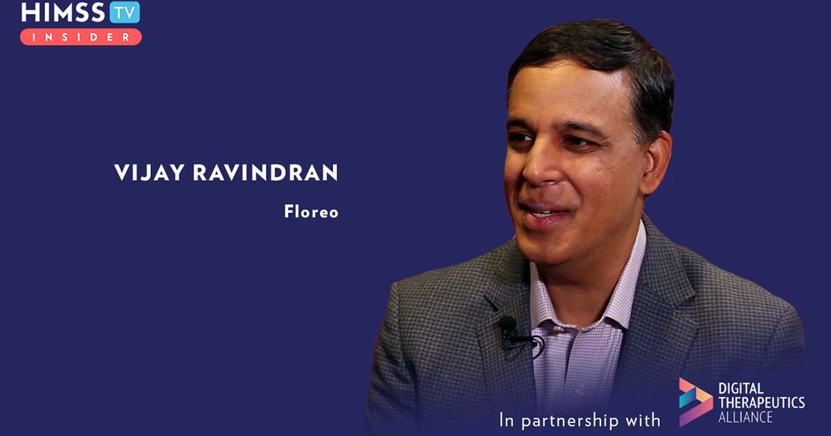 Vijay Ravindran at Floreo_Digital Therapeutics Alliance Summit