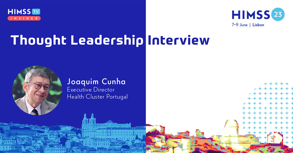 Health Cluster Portugal Executive Director Joaquim Cunha