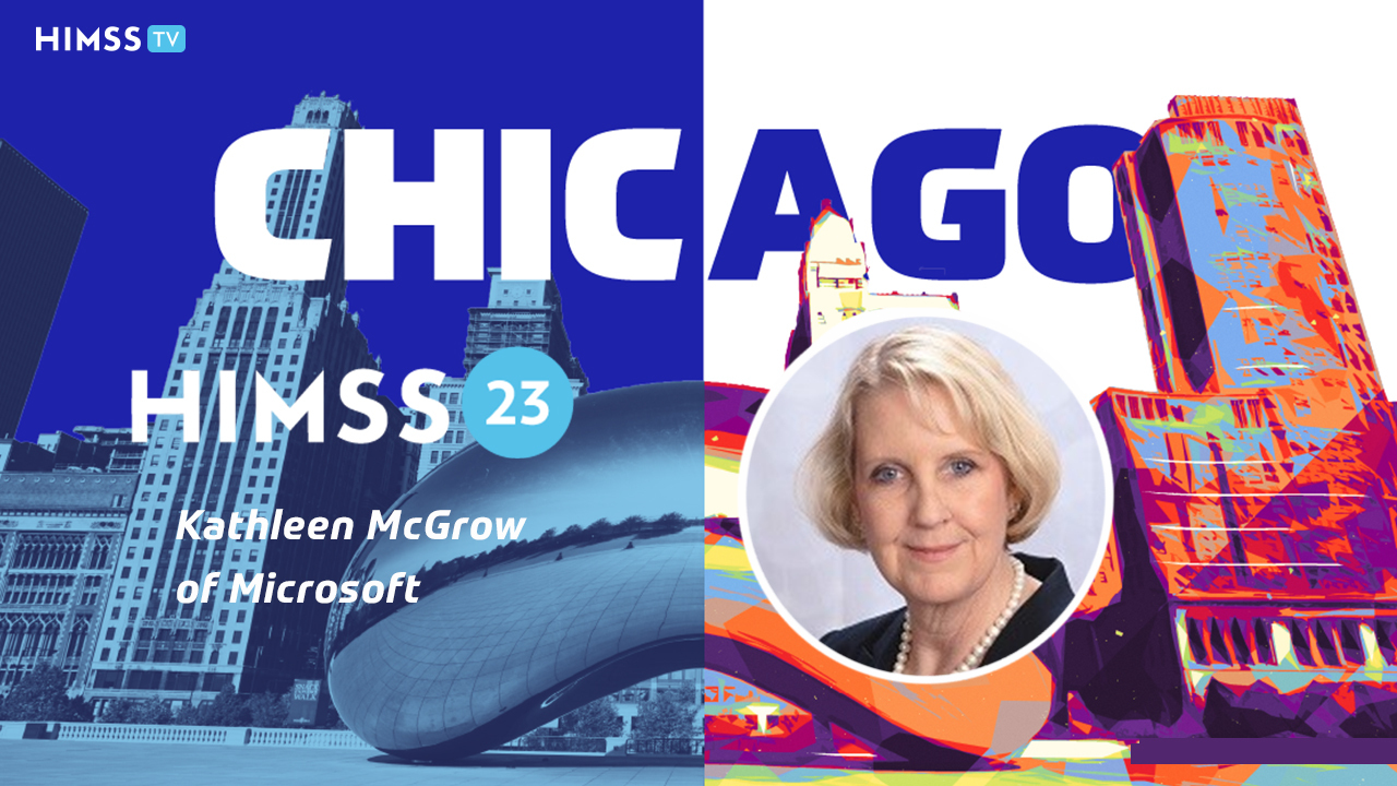 Kathleen McGrow, chief nursing information officer at Microsoft and a 2023 HIMSS Changemaker Award recipient