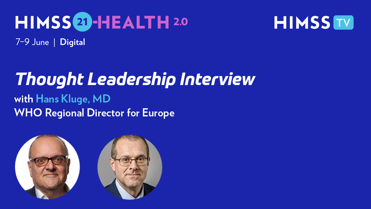 Dr. Hans Kluge, WHO regional director for Europe