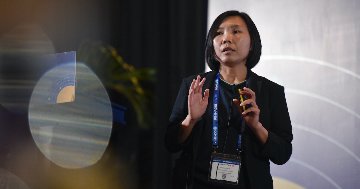 Dr Joanna Pang, CMIO, Hospital Authority, Hong Kong