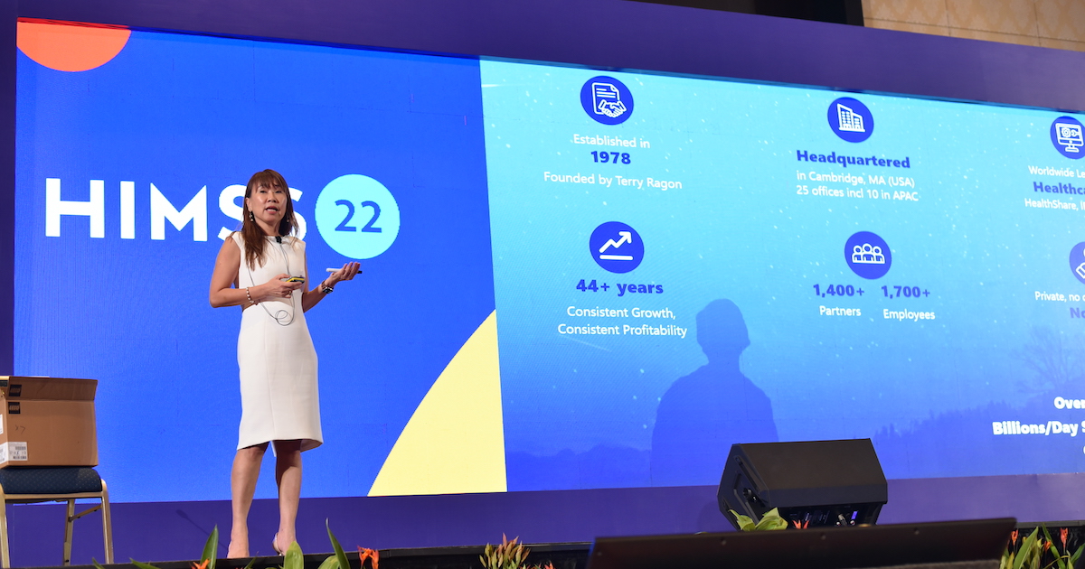 Stella Ramette, Director of Customer Relations and Sales at InterSystems Southeast Asia