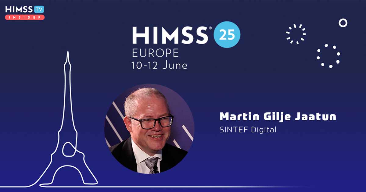 Martin Gilje Jaatun, SINTEF Digital_HIMSS25 Europe