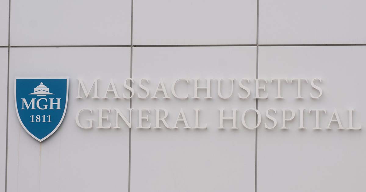 Mass General Hospital sign