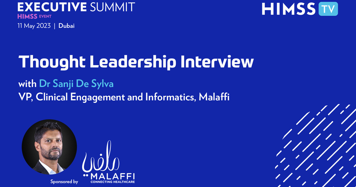 Dr Sanji De Sylva, Malaffi VP of clinical engagement and clinical informatics